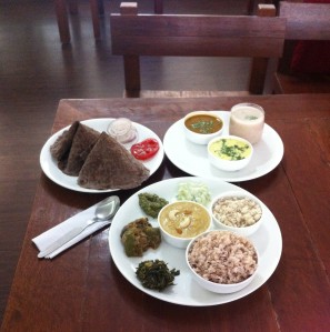 The healthy feast at Vaathsalya